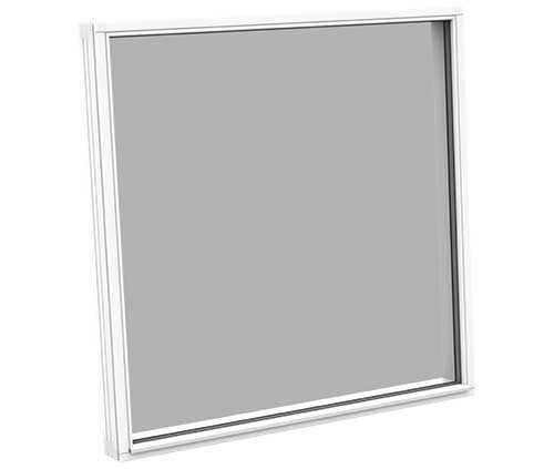 Een vast raam met kozijn en glas van Sparkozijnen