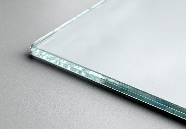 Veiligheidsglas voor een vast raam van Sparkozijnen